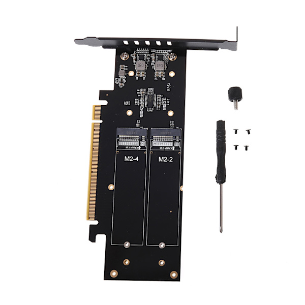 för M.2 X16 till 4X NVME PCIE3.0 GEN3 X16 till 4xNVME för RAID-kort PCI-E VROC-KORT för RAID Hyper för M.2X16 M2X16 4X X4 NV