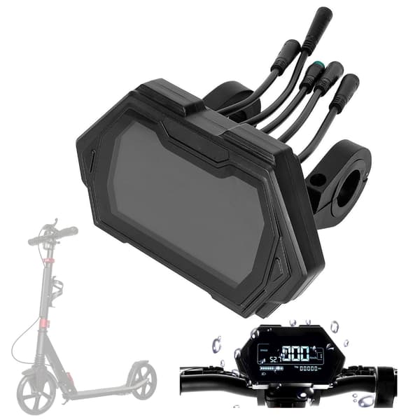 Nem Installation Universal Elektrisk Scooter LCD-Skærm til KukirinG3Pro