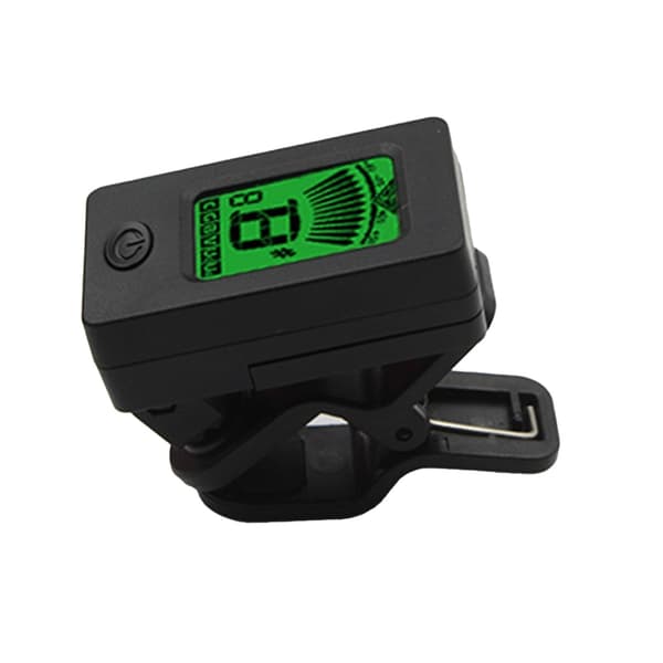 Roterbar Gitarrstämmare, Clip-on Stämmare, Digital Elektrisk Stämmare med LCD-Display