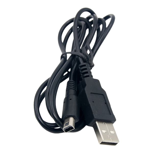 Snabb USB-laddningskabel Strömadapter Sladd för 3DS XL/LL