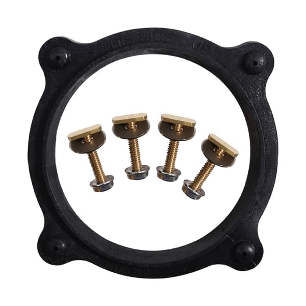 385310063 Toalettflensforsegling & Monteringserstatningssett Forebygger Lekkasjer Holdbar