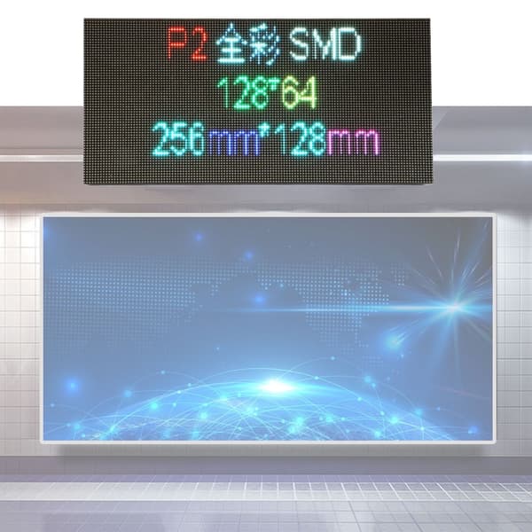 P2 LED-modul för inomhusbruk, fullfärg LED digital display LED-panel