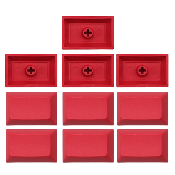 DSA Keycap Set PBT Blank Keycaps DSA Profil 1.5U Höjd Keycap Set För Mekaniskt Gamingtangentbord 10st