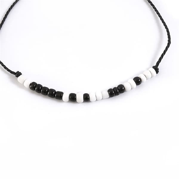 Handgjorda vänskapsberlocker 2 st/set Jag älskar dig Morse Code Armband för Unisex