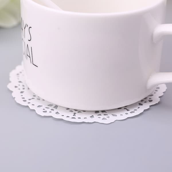 Spetsunderlägg Set om 100 Mat Bakning Kök Bageri Matlagning Baka