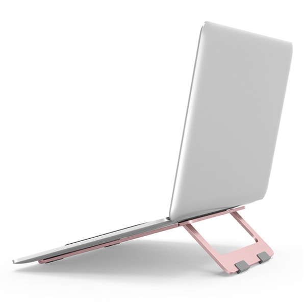 Justerbart hopfällbart ställ för bärbar dator för surfplatta Bärbar stationär hållare för bärbar dator tillbehör för Macbook Pro Air Notebook Silver