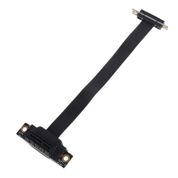 15cm/5,9\" PCI Express 36Pin 1X Forlængerkabel Linje Dobbelt 90-graders Vinkelret
