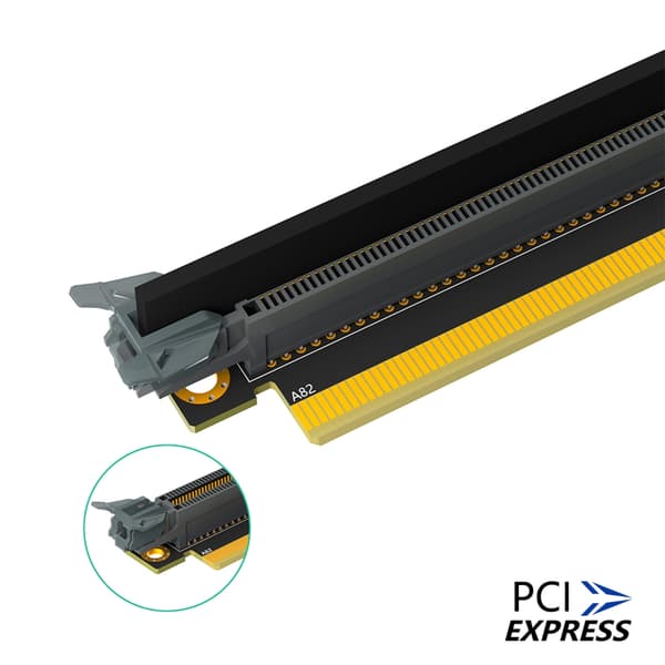 PCIE 16X 3.0 Forlengerkort for 1U Datamaskin Server Spesielt Chassis Tilbehør