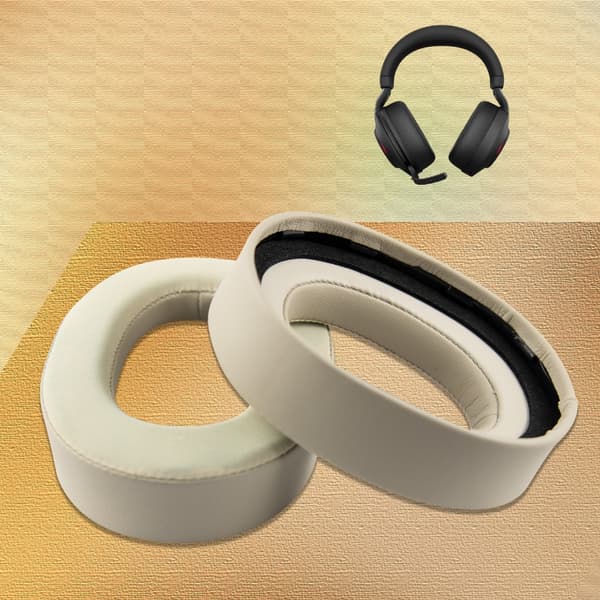 Myke støydempende øreputer for Evolve2 85 UC/MS-headset for lange samtaler Gold