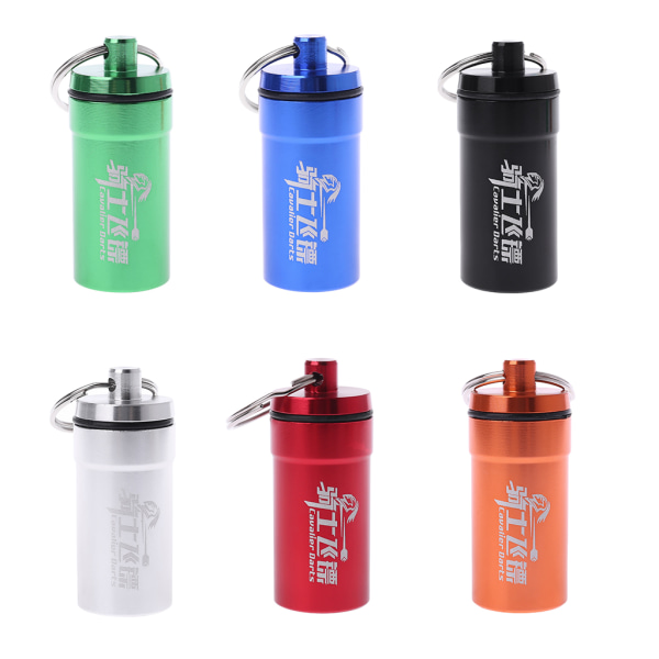 Soft Dart för Head Tip Points Förvaring för case Portable Carry Box Flights Protec Red