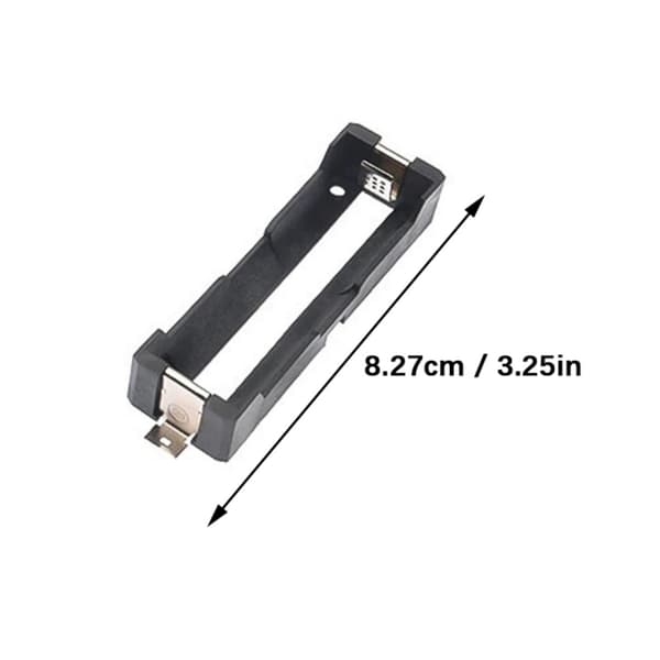 Batterikasse 21700 Cellemonteringsholderboks til flere lithiumkonfigurationer 1 section