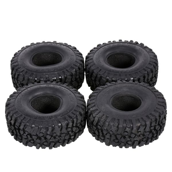 4 stk. 2.2 1.9 Gummi Rocks Dekk Hjuldekk for 1/10 RC Lastebil Crawler SCX10 90046 AXI03007 TRX-6 Trx-4 D90