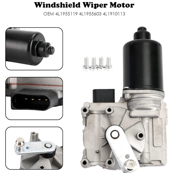 4L1955119A 4L1955603 4L1955023F 602635 433547 Bil Fram Vindrutetorkarmotor