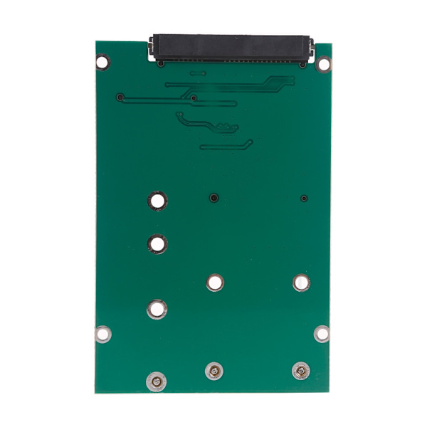 M.2 NGFF eller mSATA till Sata Adapter 2-i-1 NGFF eller mSATA Converter Reader Card Converter 2,5 tums hårddisk, Stöd Sata