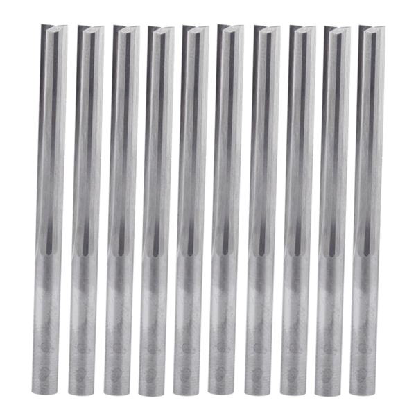 10 st/set 4x32mm Dubbelsidig Rakt Spår Fräs CNC Router Bits Ändfräs CNC Router för Trä PVC CNC Bit