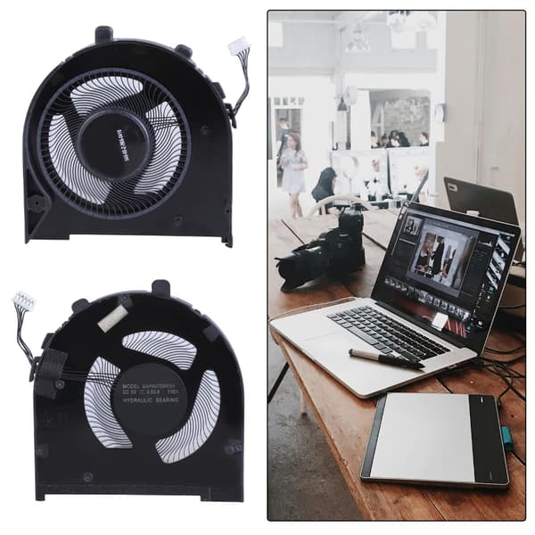 Ny bærbar computer blæser DC5V Støjsvag CPU Radiator Til E480 E580 R480 E485 Modeller