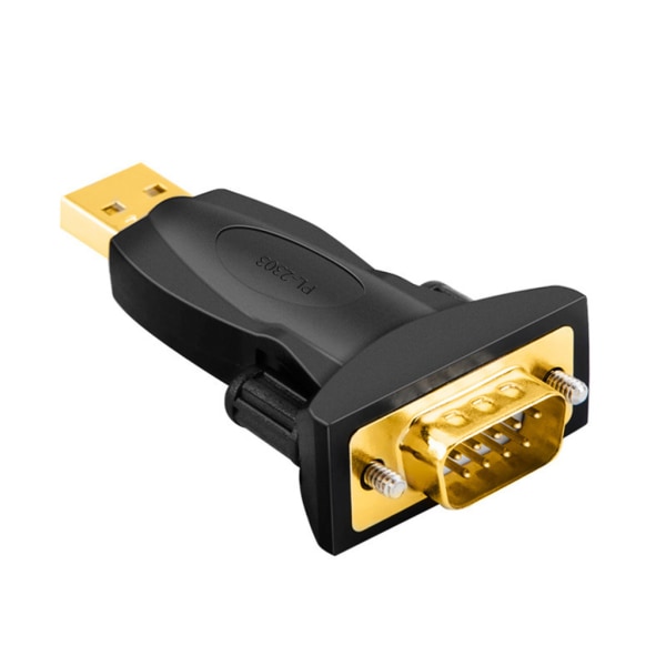 Nyaste USB 2.0 till RS232 seriell omvandlare 9-stifts adapter seriell PL2303 DB9 kontaktadapter Dator skrivarkonverterare Female