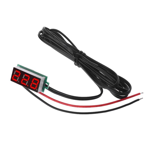 0,28\" Digitalt Termometer med 1m NTC Metallprobe -20℃~100℃ Bærbart