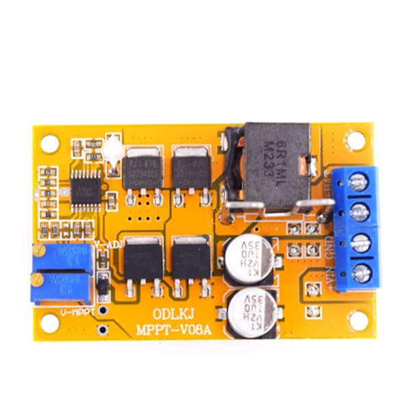 18V Solcellepanel Kontrollermodul Automatisk MPPT Solcellepanel Regulator Kontroll