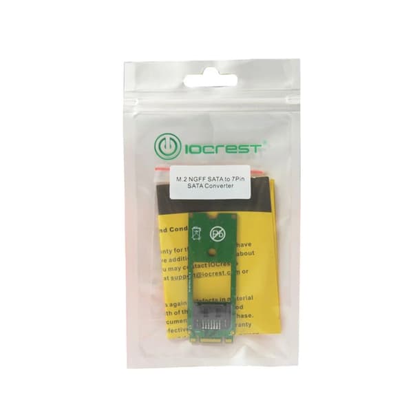 7-pin SATA til M.2 NGFF SATA-konverteradapter