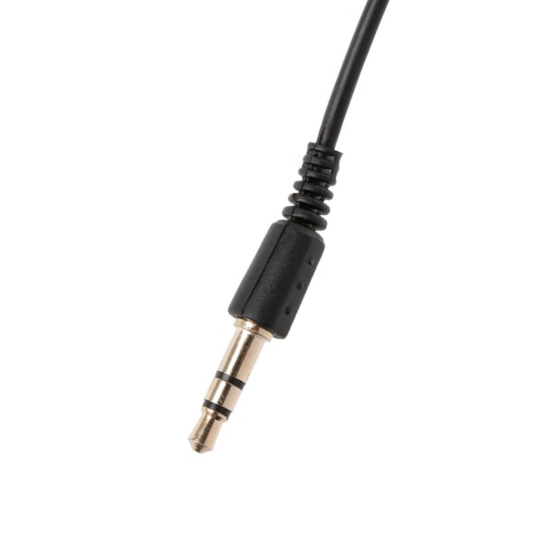 3,5 mm hane till hona 3-polig jackplugg Stereo Audio Aux förlängningskabel sladd 1 m längd kabel för datorhögtalare