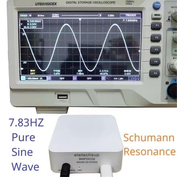 7,83 Hz Schumann-bølger resonansgenerator lavfrekvensgeneratorsignal