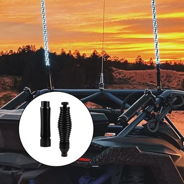 Bil LED Piskelys Fjeder Monteringsbase Vibrationsdæmpning Rustbeskyttelse