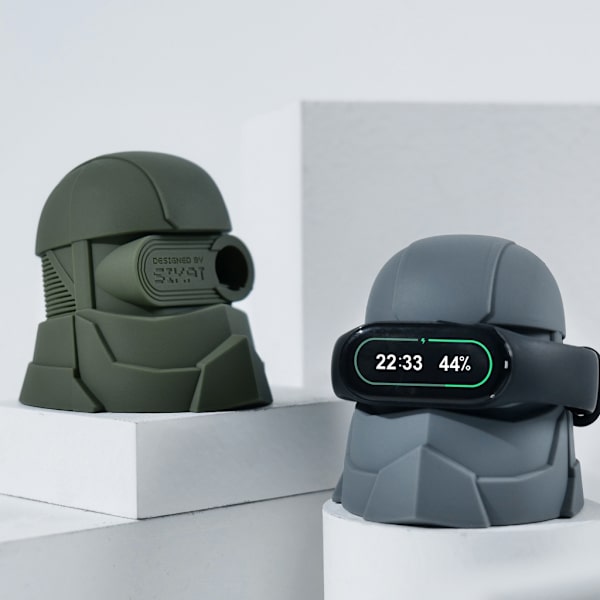 Handsfree Kabelhållare Laddningsställ Bärbar watch Laddningskabel Mjuk fäste Basdocka kompatibel för Band 8Pro/7Pro Rainforest green 7 8 pro
