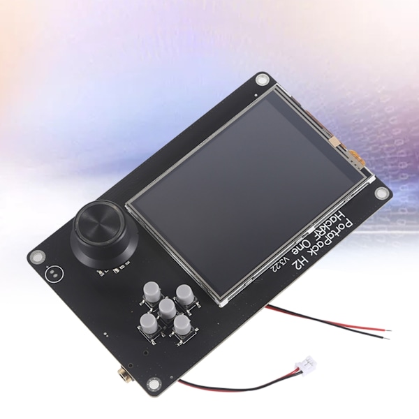 Portapack 3,2 tums LCD-pekskärm + 2000 mah batteri + case för en Sdr