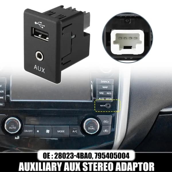 Video Auxiliary til 370Z Altima Frontier Kicks Rogue AUX
