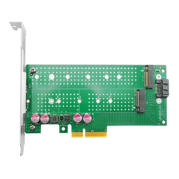 Høyhastighetskoblinger PCIe4.0x4 til M.2 NVMe og NGFF SSD Adapterkort