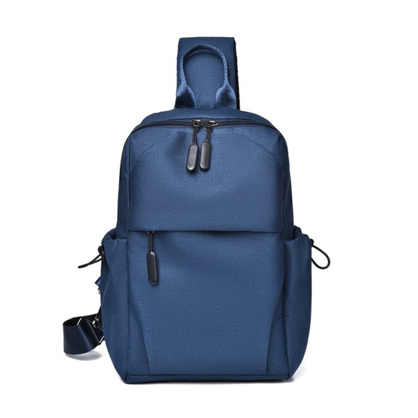 Herrsling Crossbody-väska Dam Axelväska Casual Bröstväska Lättvikts Sport Messenger Bag för cykling Promenad Cykling Blue