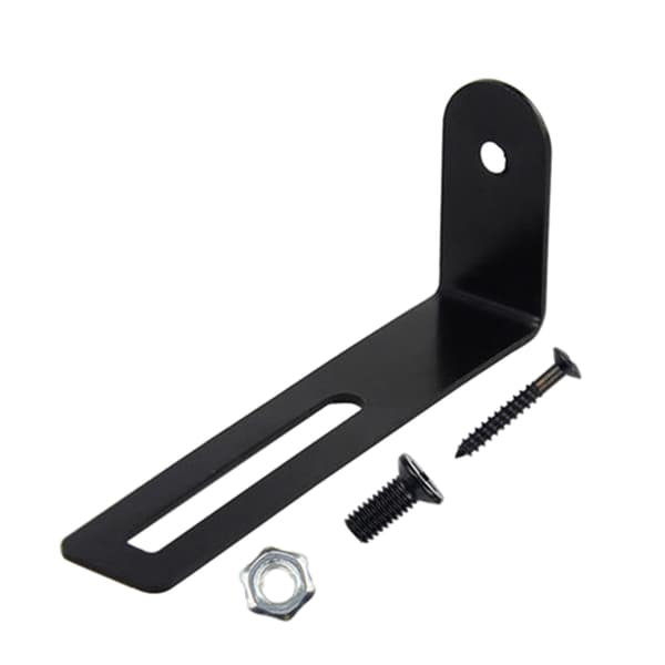 Elektrisk gitarr valskyddsfäste stöd med skruvar Tillbehör för gitarr metall 63x26,5 mm Gitarrdelar Tillbehör Silver