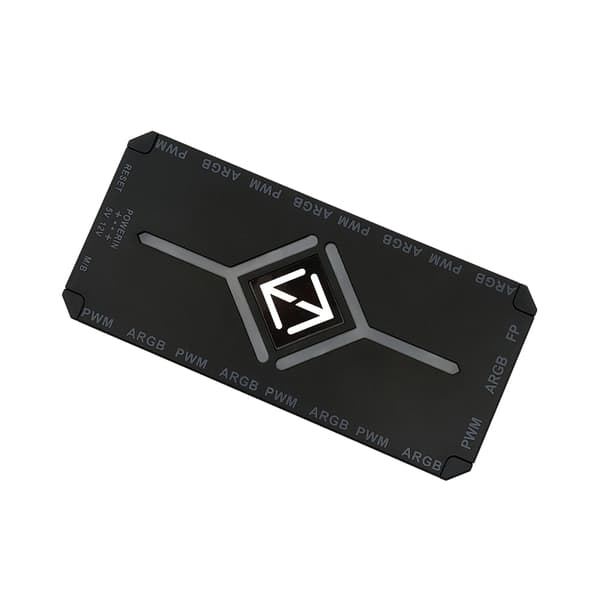 4-pin PWM-viftekontroller 5V 3-pin ARGB SATA strømsplitteradapter HUB for PC