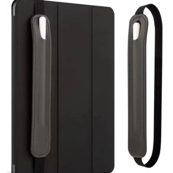 Universal case i PU-läder Anti-Lost Case Dammtät Pekskärm Cover Tablett Pennhållare Black