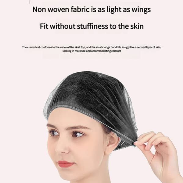 Hurtige styling hårruller Usynlige elastiske kantnet Komfortabelt design