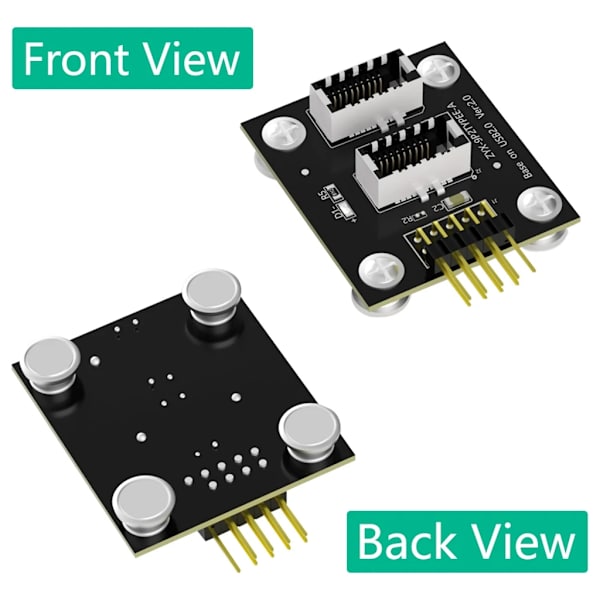 USB 3.1 Frontpanel Header USB 9Pin till Typ-E Intern Moderkortsadapter