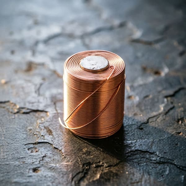 Kobbertråd Elektromagnetisk Spole Magnetisk Levitation Spole Cylindrisk Lys