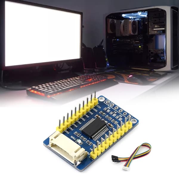 MCP23017 I2C udvidelseskort udvider 16 ben til op til 128 I/O, I2C-grænseflader