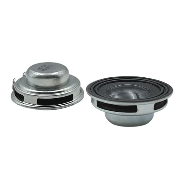 Zinkskärmad 40mm Högtalare 3W 4Ω PU Surround Full Range Frekvens Högtalare