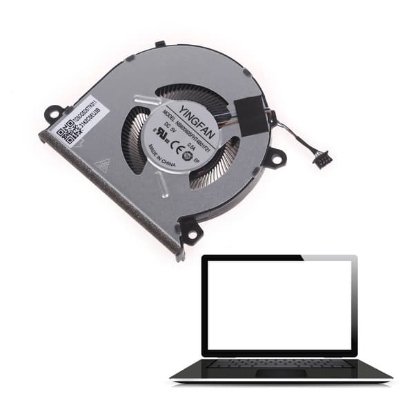 1 stk. Laptopkøler Køleplade til ThundeRobot TR 911Air CPU Køleventilator DC5V
