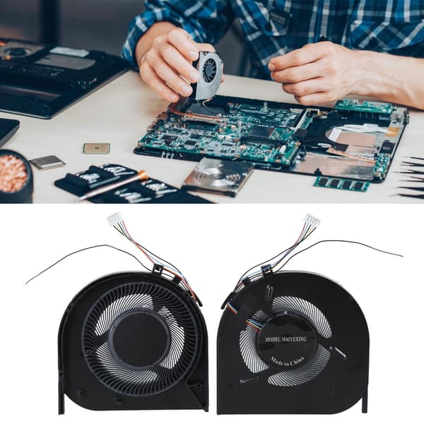 Laptop Intern Køleventilator Metal til T470 T480 Notebook CPU Ventilator Støjsvag