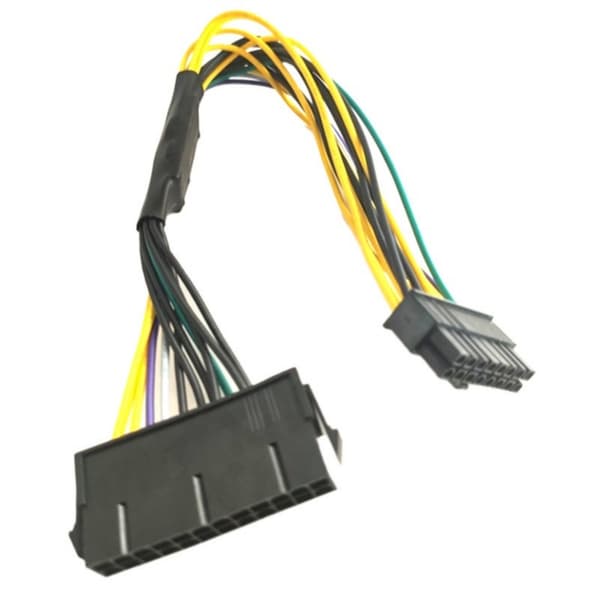 ATXs 24-pin til 16-pin hovedstrømkonverterkabler til computer