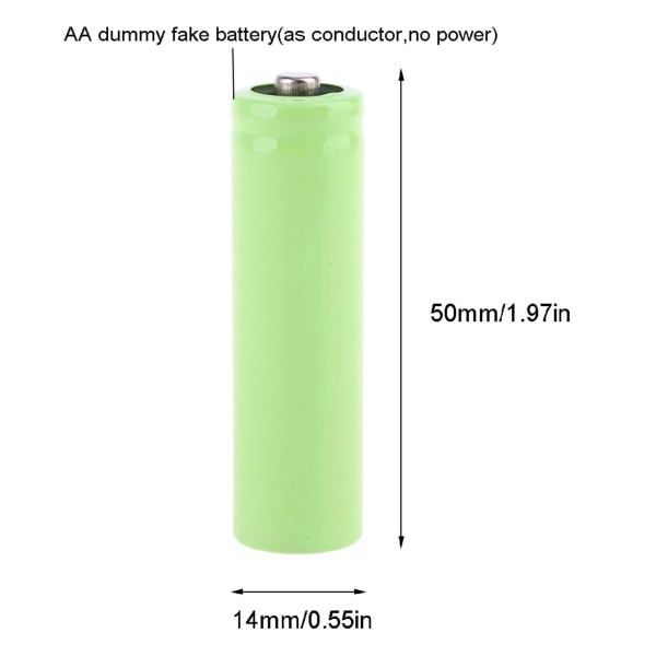 AA Battery Eliminator EU Power Justerbar spänning 3V 4,5V 6V 9V 12V Adapter Kan ersätta 2AA till 8AA batterier