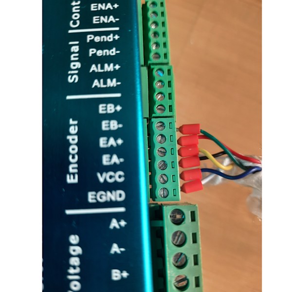 Suljetun silmukan servomoottoriohjain HBS860H Hybrid Step Servo Drive RS232-portilla