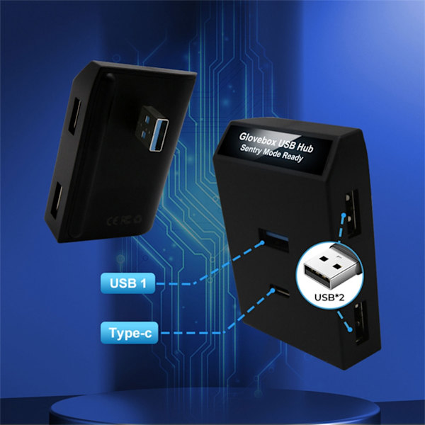 Handskfack Dataöverföringsadapter 4 I 1 Spelkonsol USB-splitter För Y