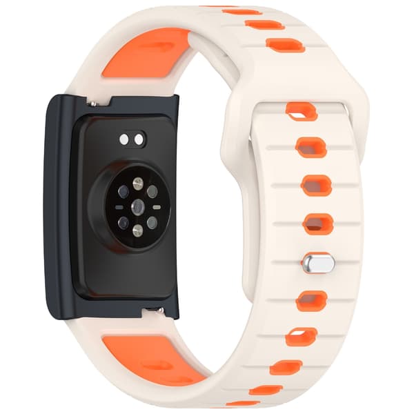 Erstatningsarmbånd til Helio Straps Quick Release Åndbare Remme White and black