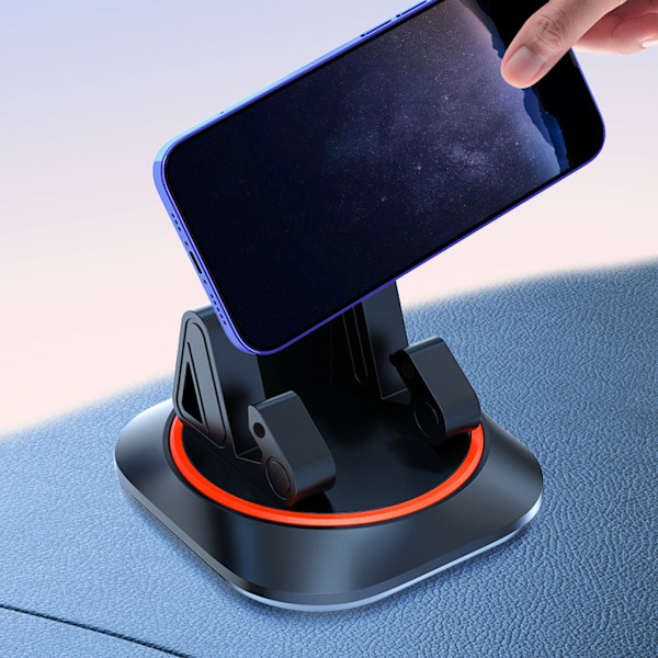 Brukervennlig bilholder for dashbord, mobil enhet, ABS-gummi for mobiltelefoner