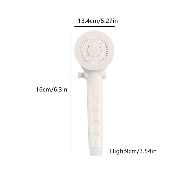 Duschslang 1,5M ABS Flexibel Rör För Husvagnar Husbil Badrumsinstallation White shower kit