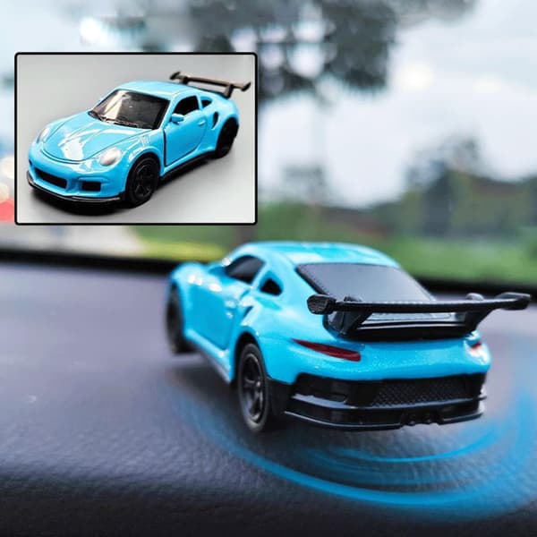 Lättviktslegering Racing Bilmodell Instrumentbräda Swing Rörlig Fordonsdekorationsartikel B